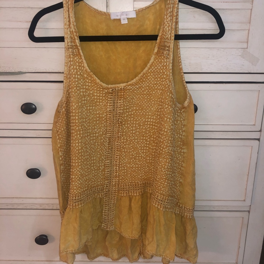 Yellow tank top Nordstrom